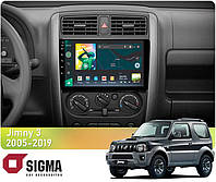 Штатна магнітола Sigma X9464 4+64 Gb Suzuki Jimny 3 2005-2019 9"