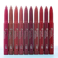 ПОМАДА-ОЛІВЕЦЬ Bogenia в асортименті velvet waterproof matte Стойкая матовая помада-карандаш для губ