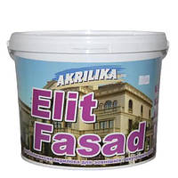 Фасадная краска водоэмульсионная Акрилика Elit Fasad (4,2 кг)