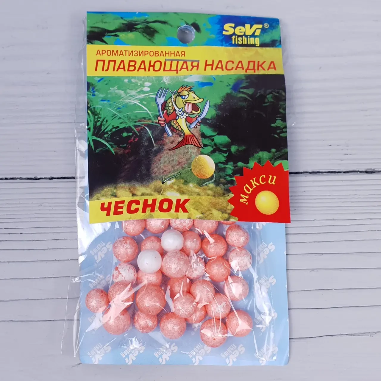 Пінопласт для риболовлі Sevi (часник максі) плаваюча насадка на коропа карася