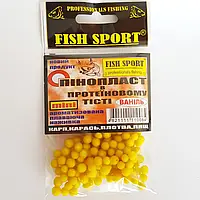 Пенопласт в тесте Fish Sport (ваниль mini) пенопласт для рыбалки