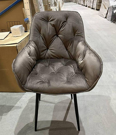 Крісло м'яке модерн Malmo (Мальмо) Accord, колір коричневий, фото 2