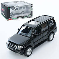 Машина игрушечная Джип АвтоМир, 1:43, Mitsubishi Pajero, инерционная, 11.5см, AS-3066