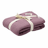 BIBS - Муслінова тканина пелюшка Muslin Swaddle Heather, 1 шт в упаковці 120*120 см з сумкою для зберігання
