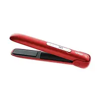 Портативный аккумуляторный выпрямитель для волос Hair Straightener VGR V-585 Прибор для укладки волос Красный