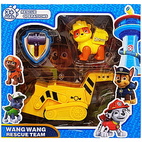 Набір героїв "Щенячий патруль" Раббл Bambi 4085-01 фігурки з аксесуарами, Toyman