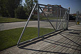 Ворота відкатні MetalTec металеві каркас 4500 х 2000, фото 2