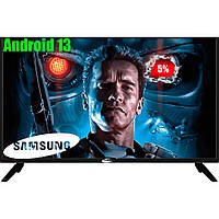 Телевизор Samsung Smart TV 32 LED с тонокой рамкой ,Android 13 Смарт ТВ