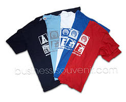 Футболки з логотипом компанії - корпоративні бізнес сувеніри та подарунки