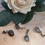 Кулон підвіска з натуральною плямистою океанічною раковиною, фото 7