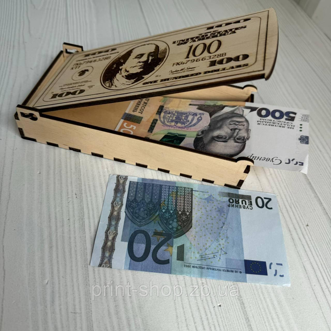 Купюрниця "Долар" Розмір: 18*9 см