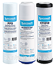 Комплект картриджів (два комплекти) Ecosoft (PP5-D37-CTO10) для потрійного фільтра (CMV3ECO), фото 3