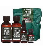 Набор для лица Tea Tree skin treatment (гель для умывания, лосьон, крем, масло чайного дерева)