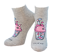 Шкарпетки дитячі 4211р.16-18 світло-сірий