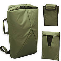 Тактический рюкзак-сумка для Starlink V2, военный рюкзак-сумка с 2-мя чехлами с регулируемым обьемом Хаки