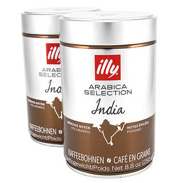 Кава Illy Monoarabica India зерно 250 г 8974