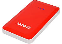 Портативний пусковий пристрій YATO YT-83080 (7500mAh, 200-400А, USB 5V/2A), фото 3