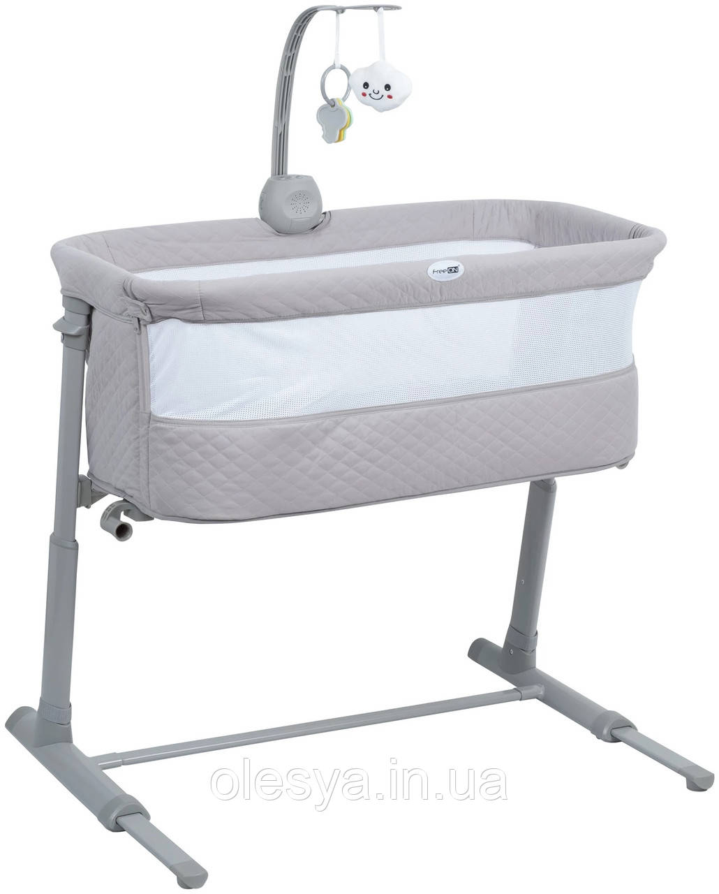 Ліжечко для дитини приставне FreeON Dream Beige, фото 1