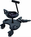 Підніжка з сидінням для коляски FreeON, black, фото 2
