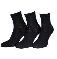 Шкарпетки жіночі 3311 001 р.23-25 чорний середній