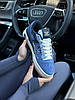 Жіночі кросівки Adidas Forum 84 Low Off White Navy White Адідас Форум Лов 84 сині замш демісезон, фото 8