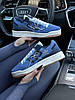 Жіночі кросівки Adidas Forum 84 Low Off White Navy White Адідас Форум Лов 84 сині замш демісезон, фото 11
