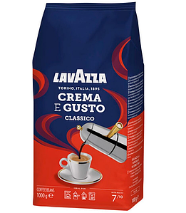 Lavazza Crema e Gusto classico 1000g 1/4