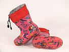 Гумові чоботи дитячі Verona "Якоря на рожевому", фото 3