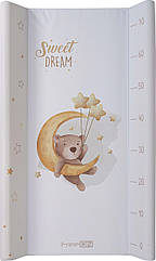 Килимок для пеленання FreeON Sweet dreams, з укріпленим дном, 50x80x10 см