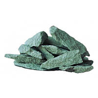 Камни для бани Жадеит колотый - (10-16 см) - мешок - 25кг