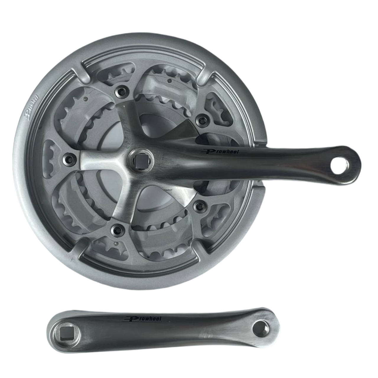 Шатуни Prowheel SOLID P23 52-42-30 170m з захистом ланцюга