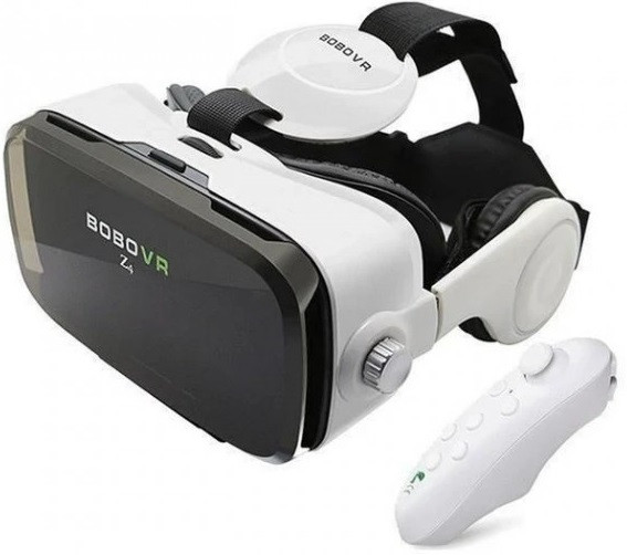 Новинка! Очки виртуальной реальности VR BOX Z4 с наушниками и пультом - фото 1 - id-p2080845284