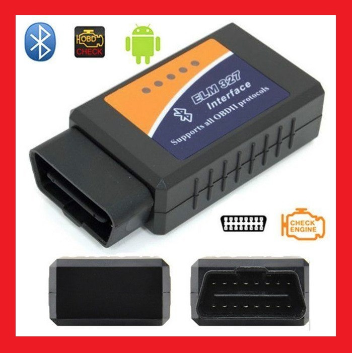 Новинка! OBD ELM327 Bluetooth 1.5v OBDII - Cканер-адаптер для проведения диагностики автомобиля - фото 1 - id-p2080845294