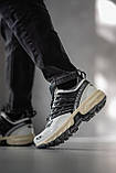 Чоловічі кросівки Salomon ACS PRO Advanced White Cream Black, чорно-білі кросівки саломон про адвансед, фото 5