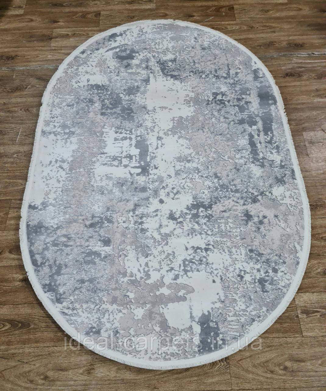 Килим овал 2*3м Porto 0030 Light Grey Модерн, фото 1