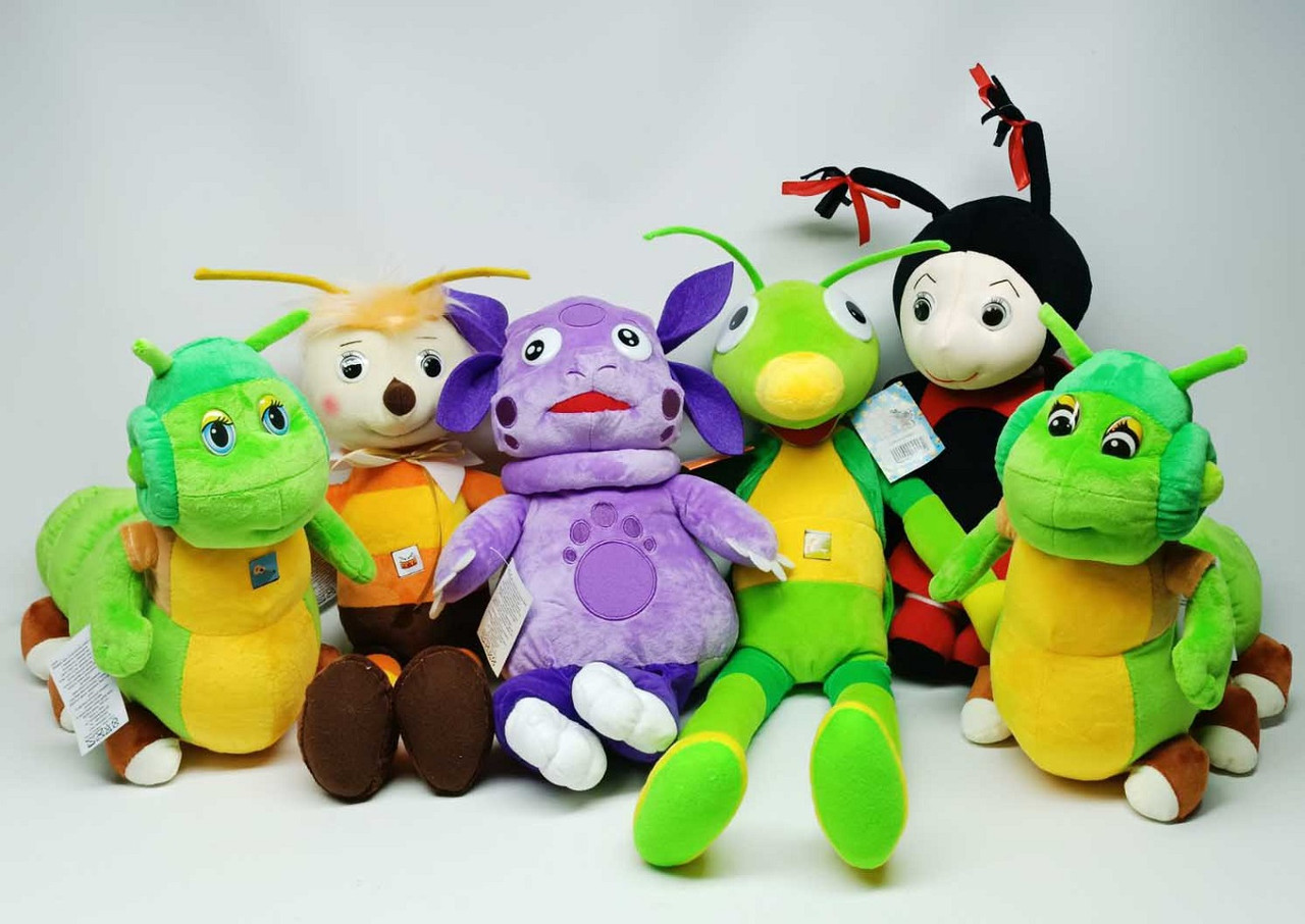 Набір м'яких іграшок "Лунтик і друзі" 6 персонажів 00668-6765