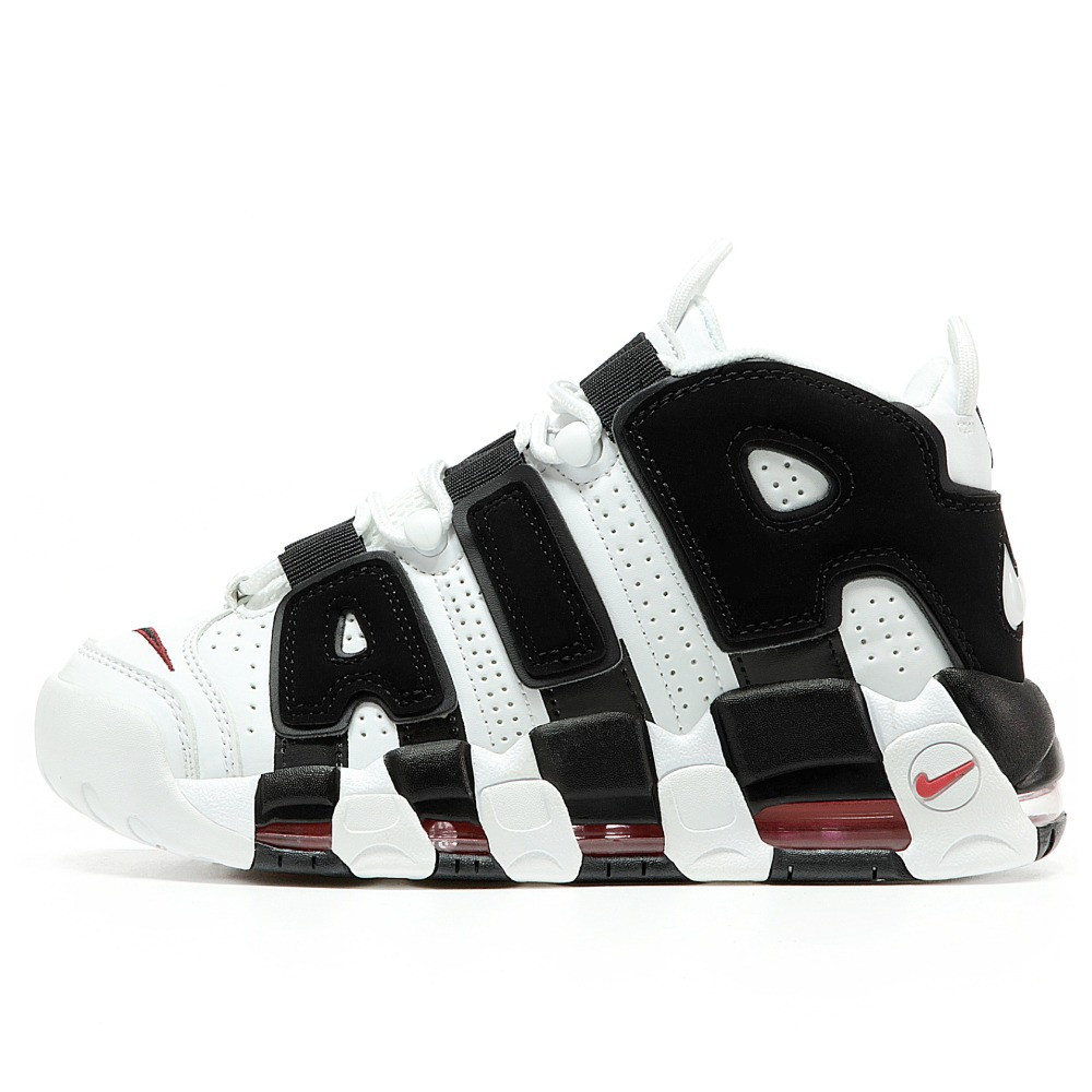 Чоловічі / жіночі кросівки Nike Air Max Uptempo Scottie Pippen Black White, шкіряні кросівки найк аір море аптемпо аїр