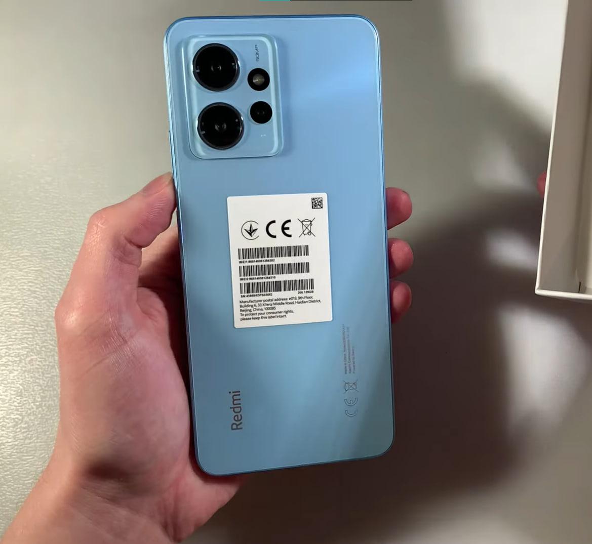 Мобільний телефон для дитини Xiaomi Redmi Note 12 6/128GB Global (Blue), Мобільні телефони з nfc для дітей