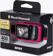 Ліхтар налобний Black Diamond Spot 400 (Ultra Pink), фото 6
