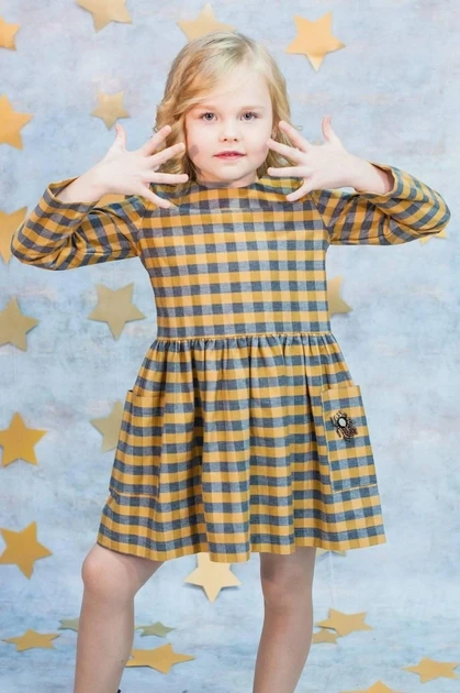 Плаття в клітинку для дівчинки Minimi р: 110