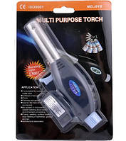 Газовий пальник Multi Purpose Torch №915 під цанговий балон з п'єзопідпалом, фото 3