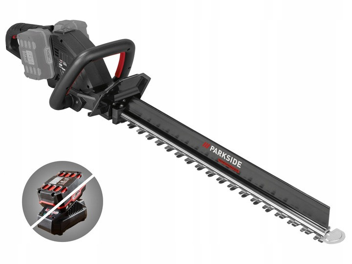 Акумуляторний кущоріз PARKSIDE PERFORMANCE PPHSA 40-Li A1, фото 1