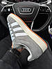 Чоловічі кросівки Adidas Campus 00s Grey White Gum Адідас Кампус сірі замша демісезон, фото 9