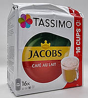 Кофе в капсулах TASSIMO Jacobs Café au Lait Тассимо 16 порций.