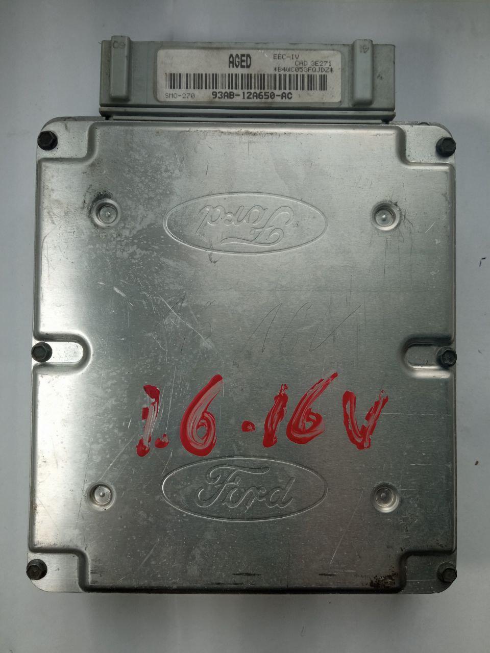 Електронний блок керування Ford 1.6 16V AGED / 93AB-12A650-AC