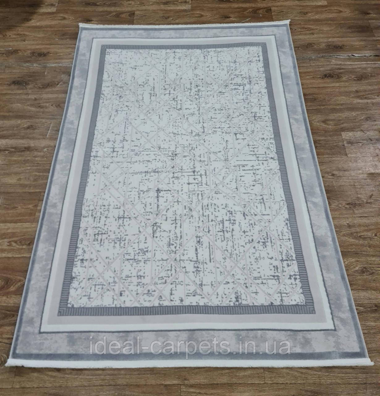 Килим прямокутний 2.4*3.4м Porto 0066 Light Grey