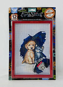 Вишивка хрестиком на канві Cross Stitch VKB-01-15 Danko-Toys