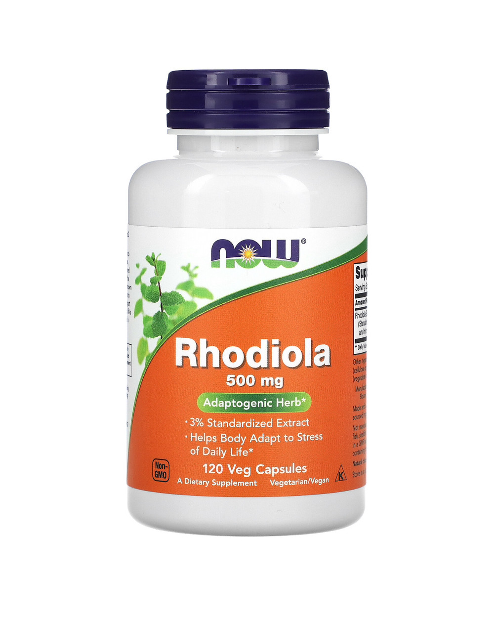 Родіола Now Foods Rhodiola 500 mg 120 капсул
