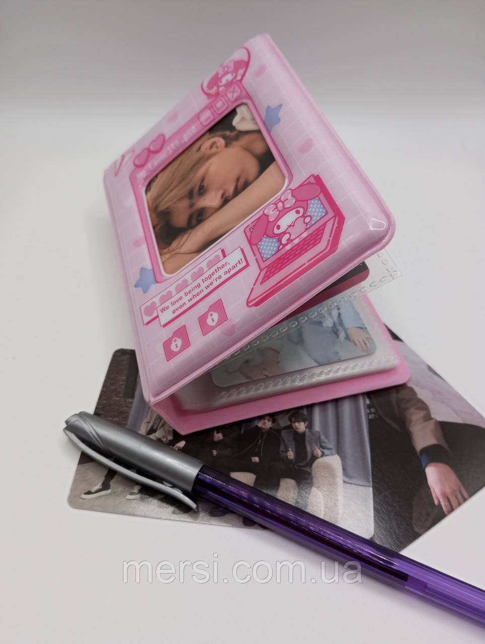 Біндер для фотокарток К-ПОП альбом для карток K-POP lomo card на 40+1 шт №6