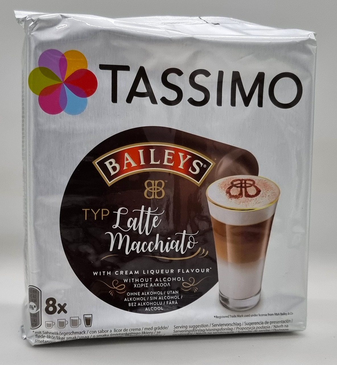 Кава у капсулах Tassimo Baileys Latte Macchiato 8 порцій.